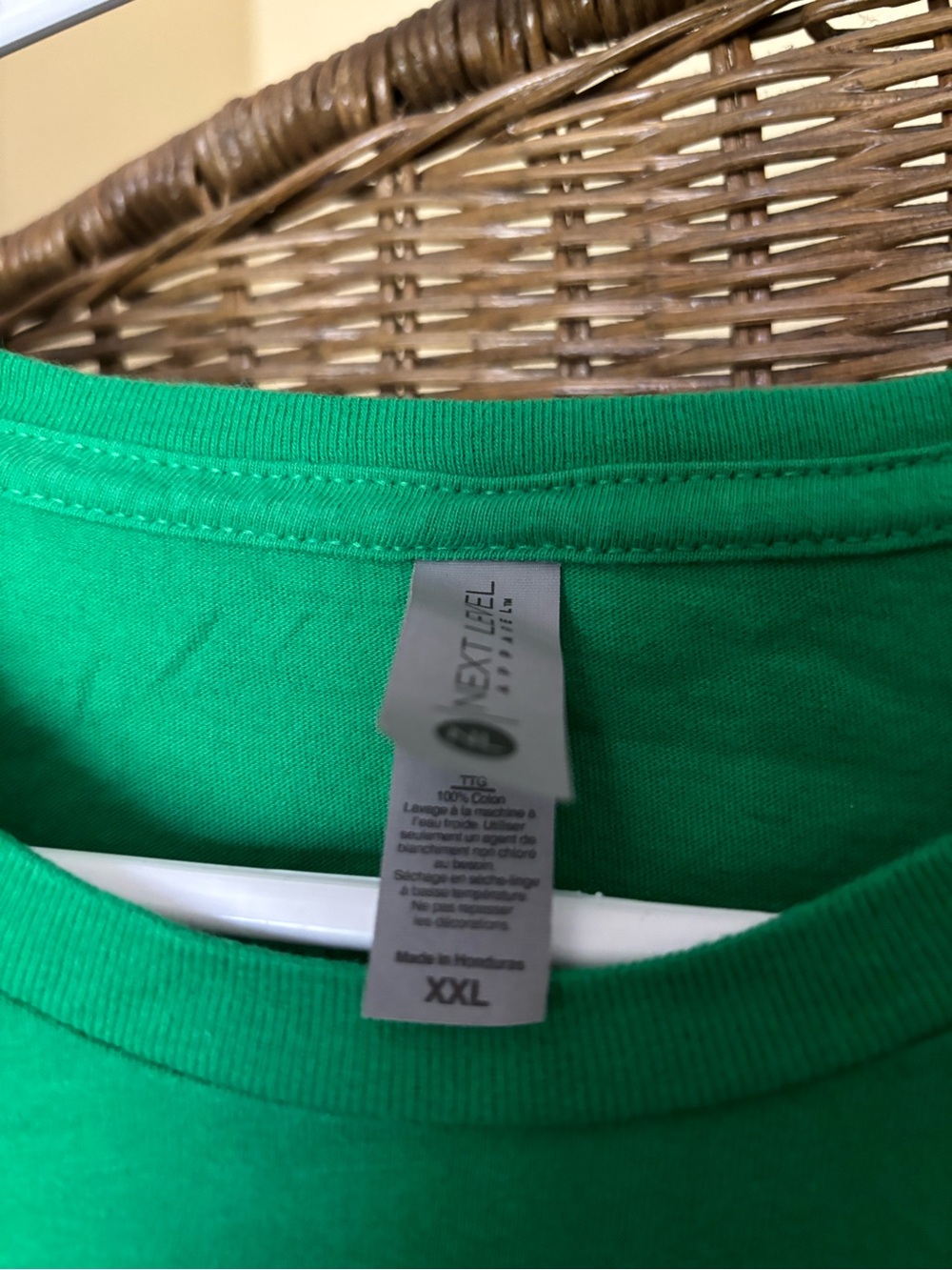 Tee Public Bright Green Vintage style graphic tee - Picture 2 of 4